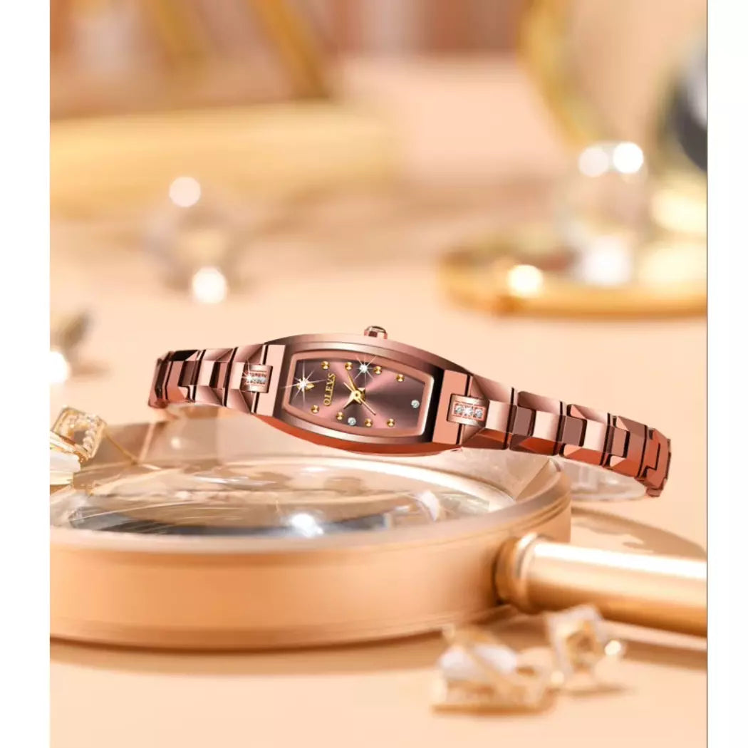Relógio Feminino Pequeno Rosé Seraphine Rose