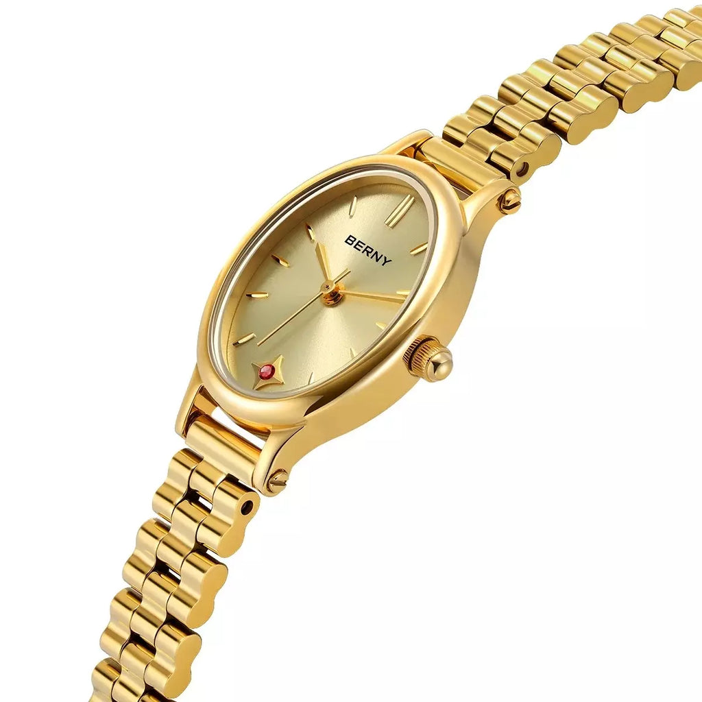 relogio feminino de marca Vendôme Gold
