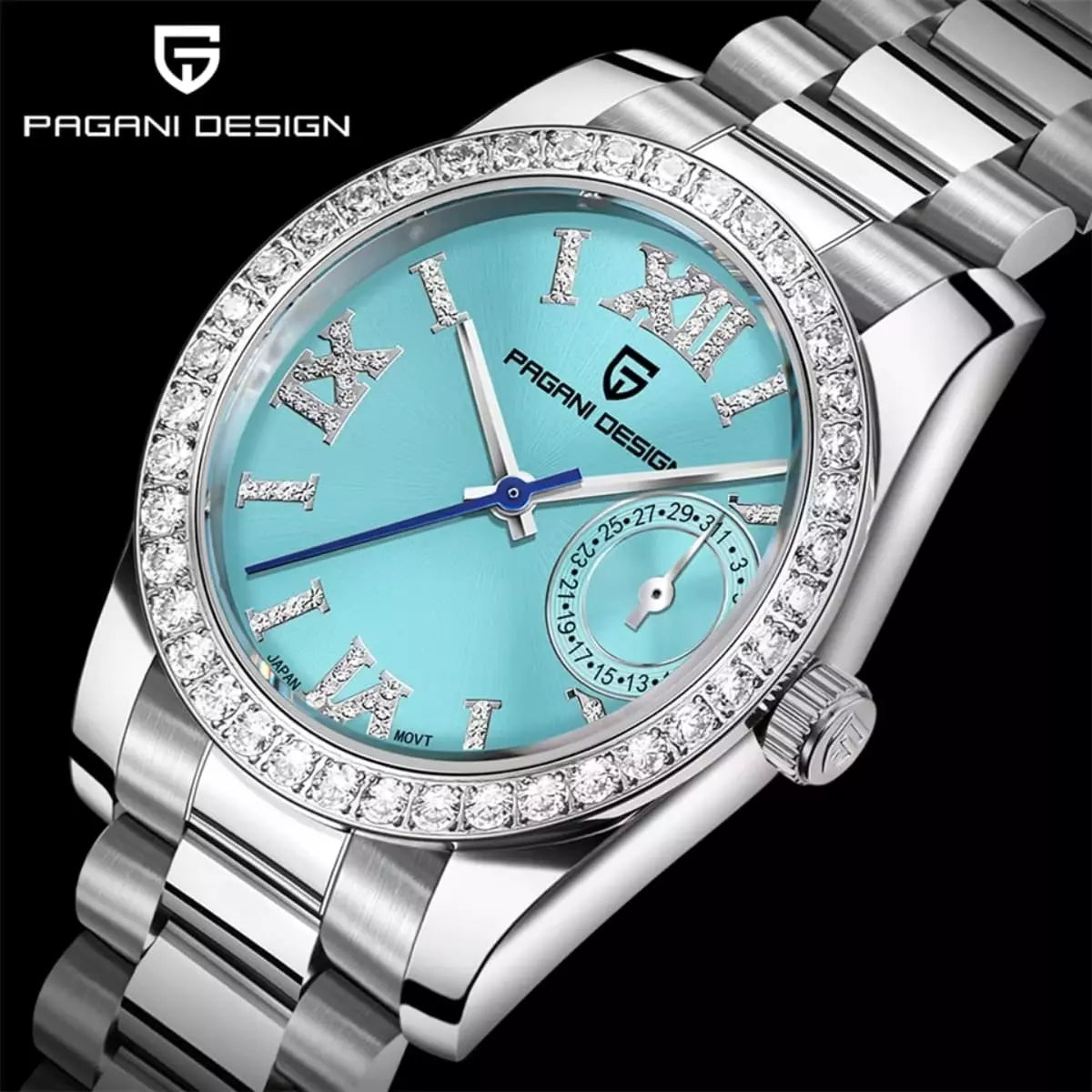 Relógio Feminino Azul Geneva Blue