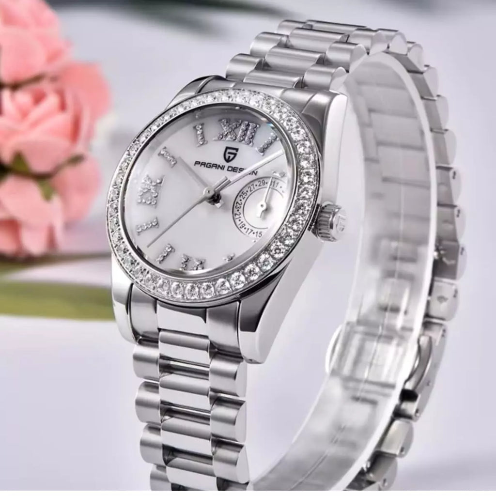 Relógio Feminino Prata Geneva Silver