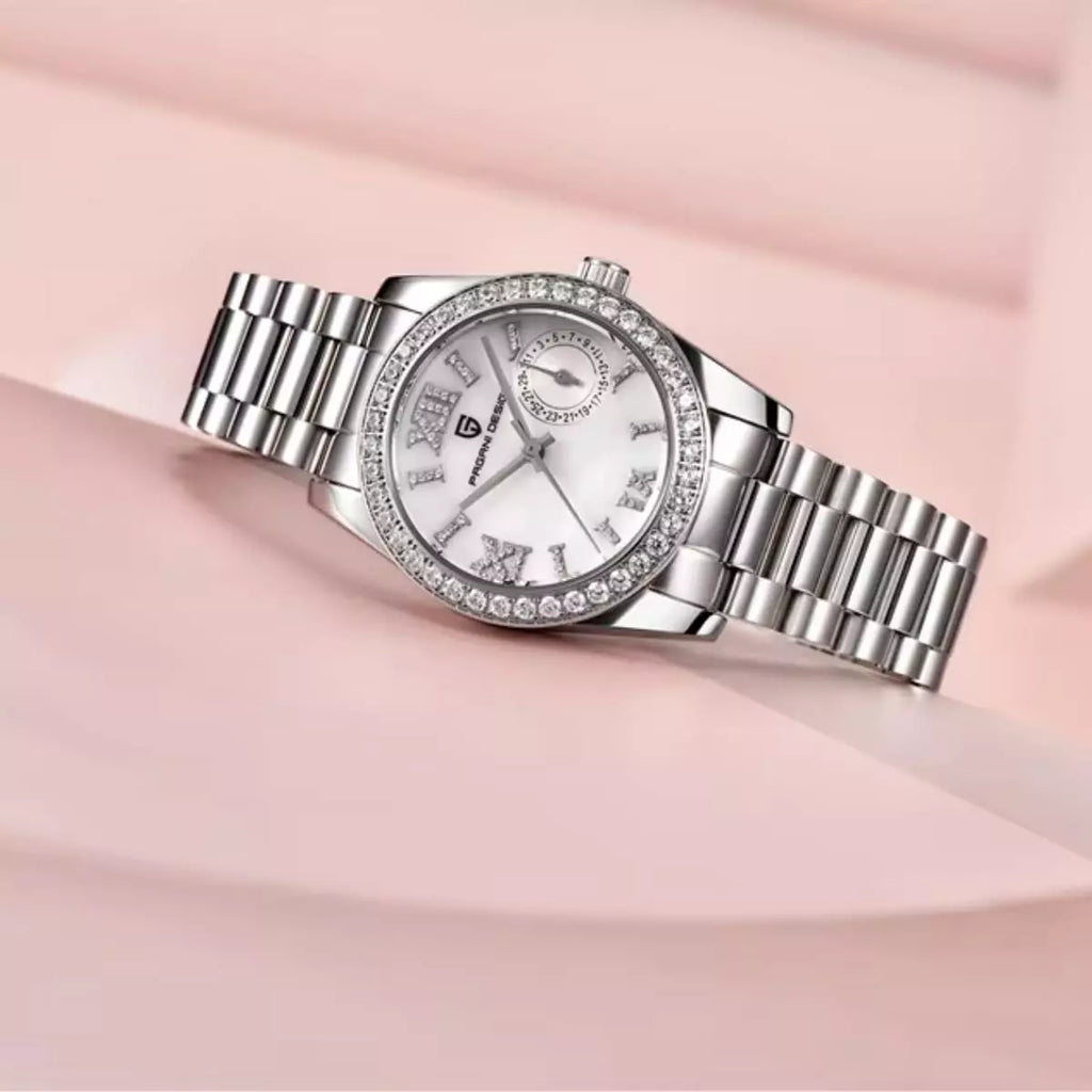 Relógio Feminino Prata Geneva Silver