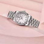 Relógio Feminino Prata Geneva Silver