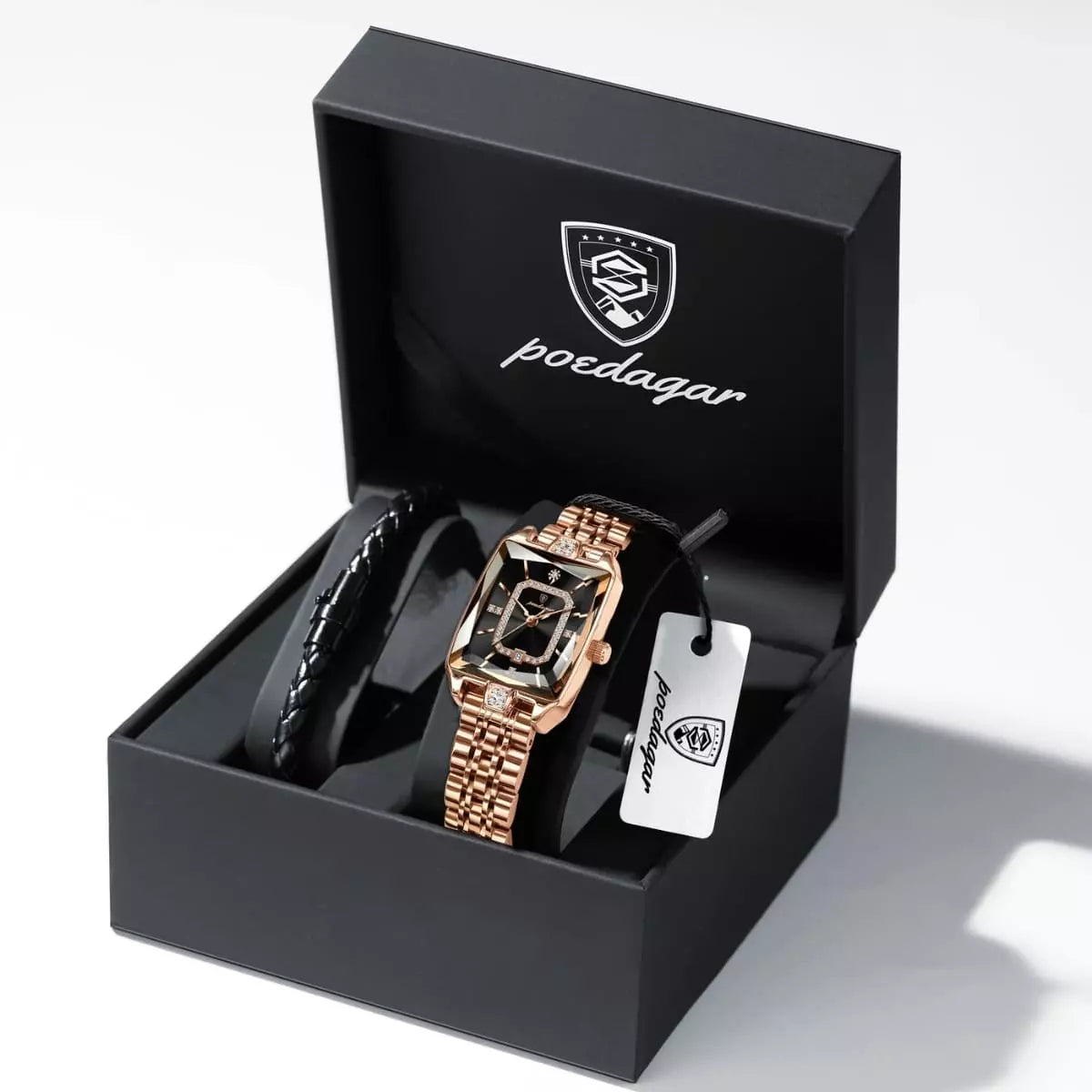 relogio feminino original- Opaline Gold Black