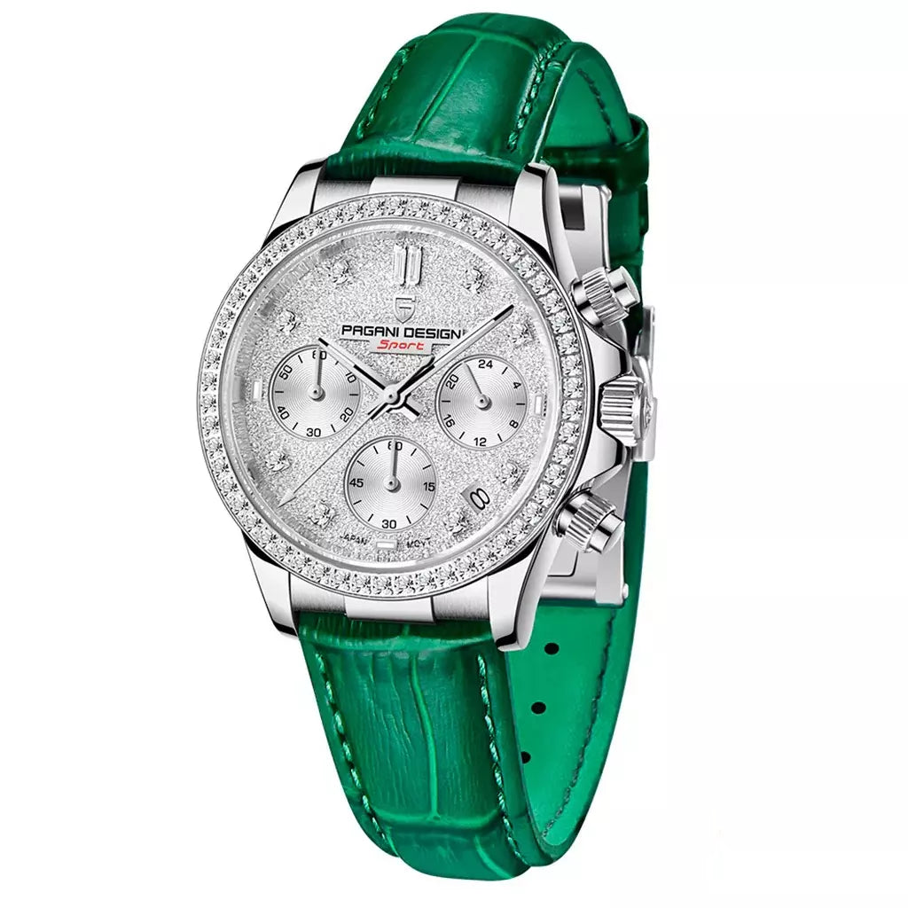 relogio feminino de luxo Seraohine Green
