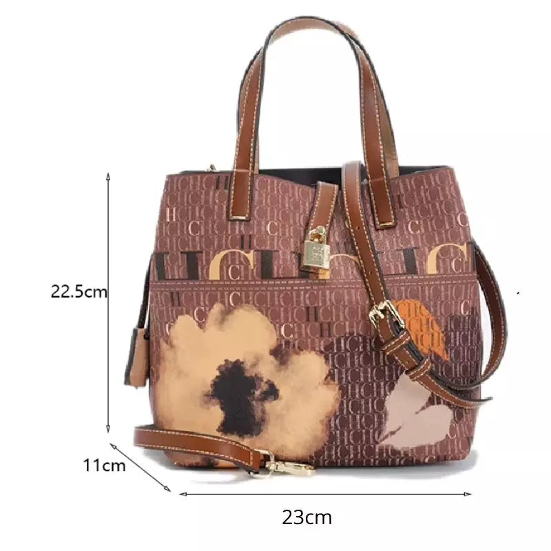 bolsa feminina media de mao Flow Duo Elegance