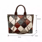bolsa feminina grande elegante em couro