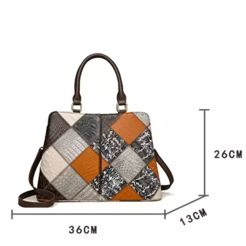 bolsa feminina de couro Lavinni-Éloise grande