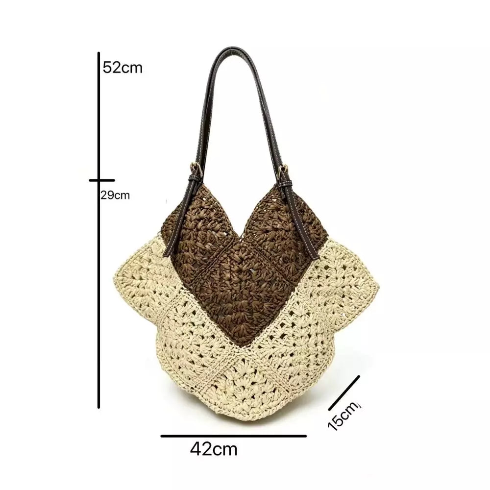bolsa feminina de croche para verao