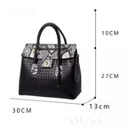 bolsa feminina de couro legítimo