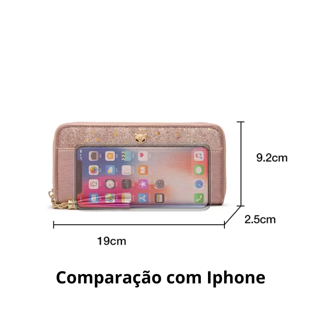 carteira feminina grande velisse 1.5