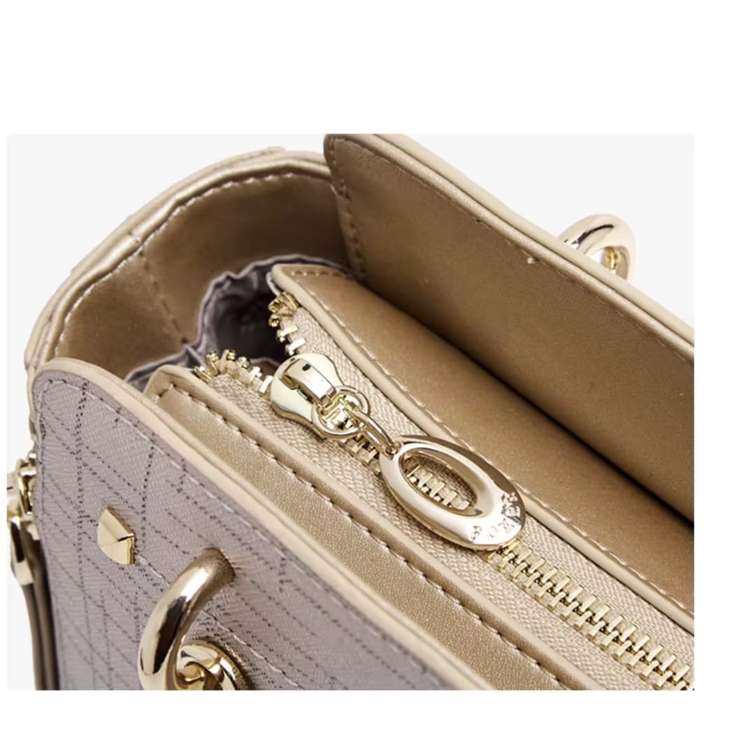 bolsa feminina-tranversal acabamento alto padrão