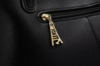 Bolsa Feminina Grande Foxer Modelor Vallée Black