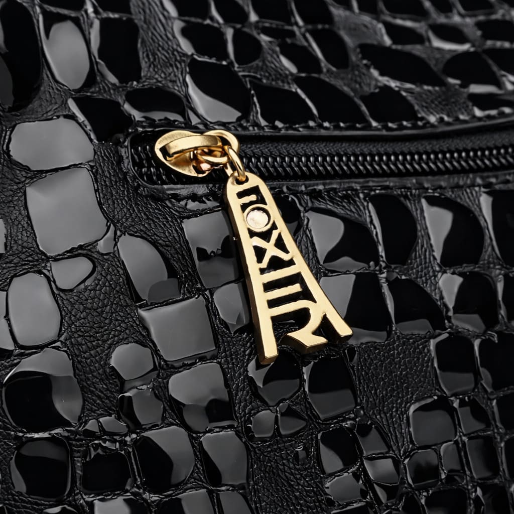Bolsa Feminina Grande Foxer Modelo Royale Black